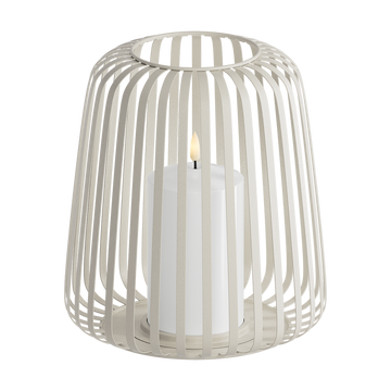 LED Lantern Ø 20 x 22 cm Sand