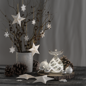 Deluxe Homeart Anjos de vidro Grande 1