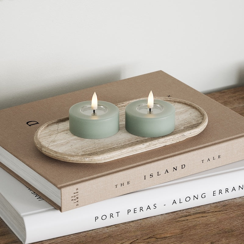 Deluxe Homeart Ρεσώ LED Jumbo 2 τεμ. (Μεγάλο) Φασκόμηλο πράσινο