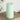 Deluxe Homeart LED Bloklys Ø 10 x 20 cm Mint