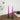 LED Bougie effilée avec vernis, 2 pièces (28 cm) Violet