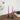 LED Bougie effilée avec vernis, 2 pièces (28 cm) Magenta