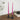 LED Bougie effilée avec vernis, 2 pièces (38 cm) Magenta