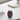 LED Bougie rainurée D 7,5 x H 10 cm Violet clair
