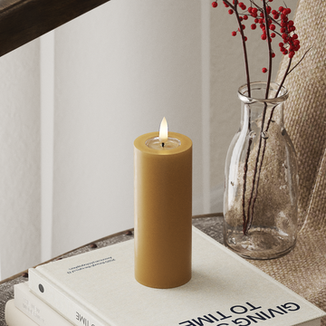 Deluxe Homeart LED Bloklys Ø 5 x 12,5 cm Karry LED bloklys 4