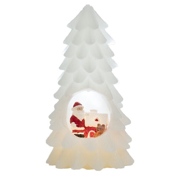 Christmas tree with deco 11*21cm Deluxe Homeart 1